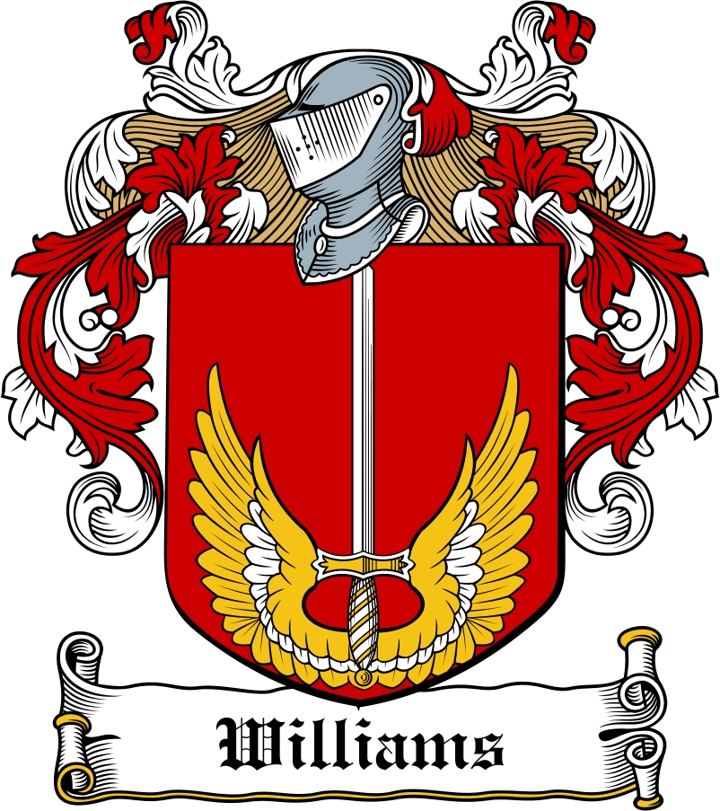 Thumbnail Williams Family Crest / Irish Coat of Arms Image Download
