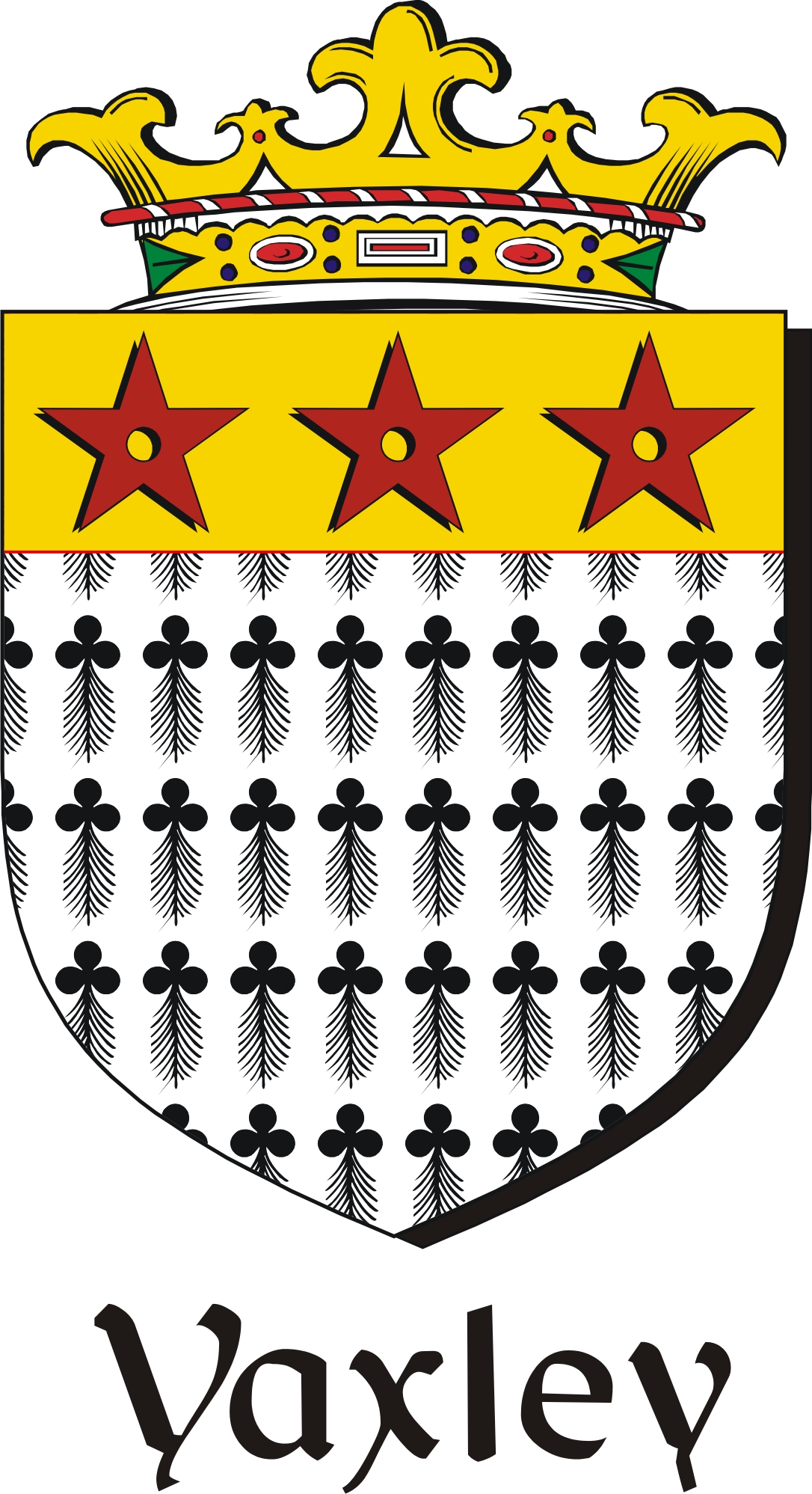 Thumbnail Yaxley Family Crest / Irish Coat of Arms Image Download