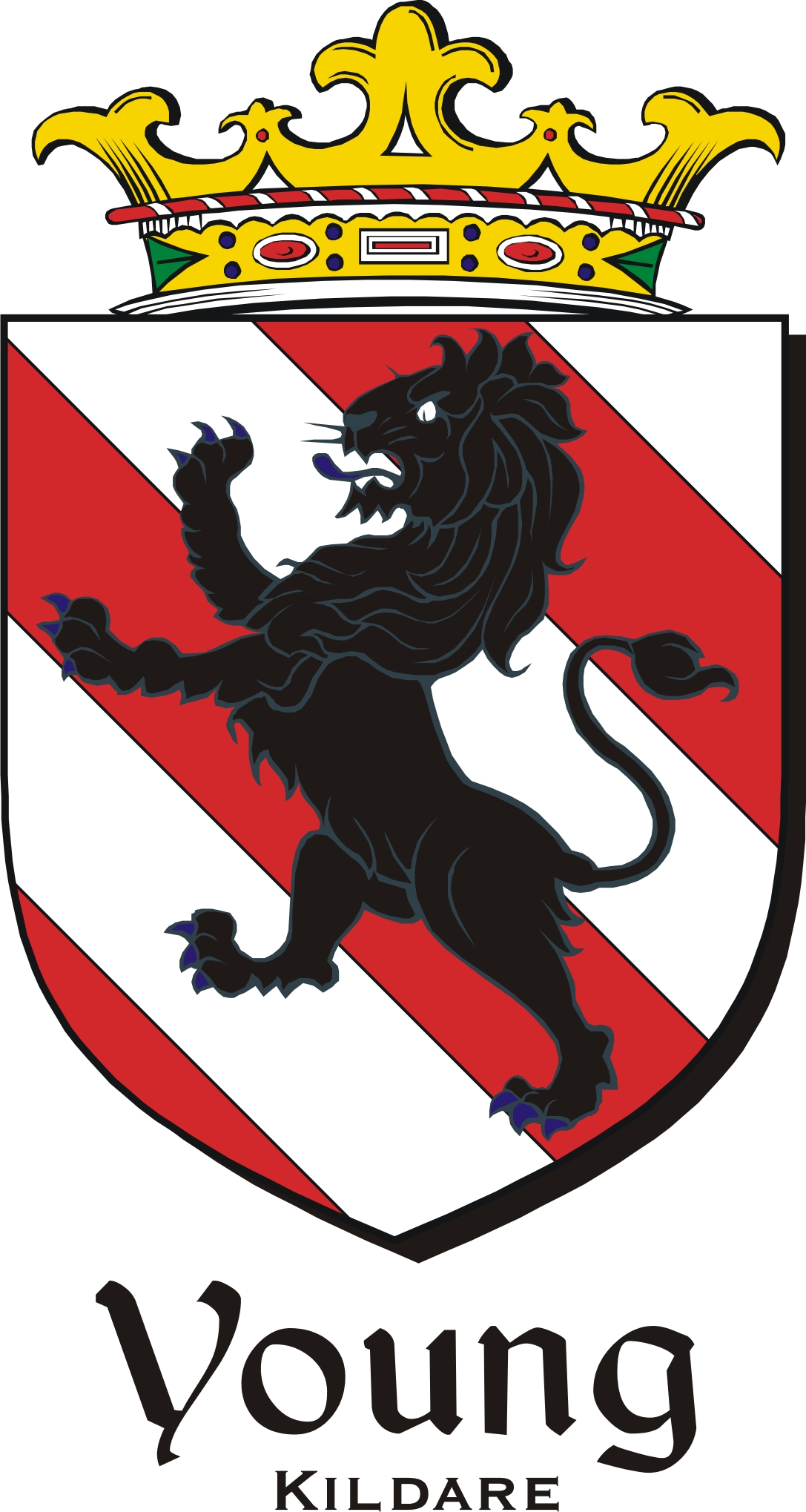 Thumbnail Young-Kild Family Crest / Irish Coat of Arms Image Download