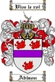 Thumbnail Ablson Family Crest Ablson Coat of Arms Digital Download