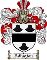 Thumbnail Adington Family Crest Adington Coat of Arms Digital Download