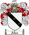 Thumbnail Aiker Family Crest  Aiker Coat of Arms