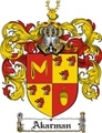 Thumbnail Akarman Family Crest  Akarman Coat of Arms