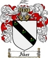 Thumbnail Aker Family Crest  Aker Coat of Arms