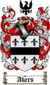 Thumbnail Akers Family Crest  Akers Coat of Arms