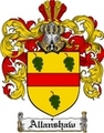 Thumbnail Allanshaw Family Crest  Allanshaw Coat of Arms