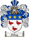 Thumbnail Alling Family Crest  Alling Coat of Arms