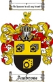 Thumbnail Ambrose Family Crest  Ambrose Coat of Arms