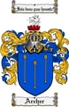 Thumbnail Archer Family Crest Archer Coat of Arms Digital Download