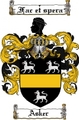 Thumbnail Asker Family Crest  Asker Coat of Arms