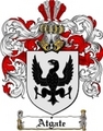 Thumbnail Atgate Family Crest  Atgate Coat of Arms