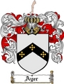 Thumbnail Ayer Family Crest  Ayer Coat of Arms