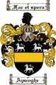 Thumbnail Ayscoghe Family Crest  Ayscoghe Coat of Arms