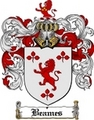 Thumbnail Beames Family Crest  Beames Coat of Arms