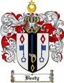 Thumbnail Beaty Family Crest  Beaty Coat of Arms