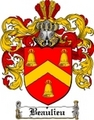 Thumbnail Beaulieu Family Crest  Beaulieu Coat of Arms