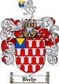 Thumbnail Beche Family Crest  Beche Coat of Arms