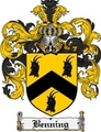 Thumbnail Benning Family Crest Benning Coat of Arms Digital Download