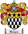 Thumbnail Benyon Family Crest Benyon Coat of Arms Digital Download