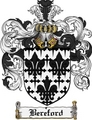 Thumbnail Bereford Family Crest Bereford Coat of Arms Digital Download