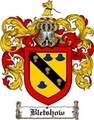 Thumbnail Bletshow Family Crest  Bletshow Coat of Arms