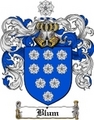 Thumbnail Blum Family Crest  Blum Coat of Arms