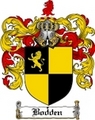 Thumbnail Bodden Family Crest  Bodden Coat of Arms