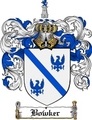 Thumbnail Bowker Family Crest  Bowker Coat of Arms