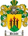Thumbnail Brandt Family Crest  Brandt Coat of Arms