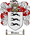 Thumbnail Bresco Family Crest Bresco Coat of Arms Digital Download