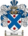 Thumbnail Brient Family Crest  Brient Coat of Arms