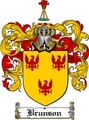 Thumbnail Brunson Family Crest  Brunson Coat of Arms