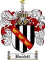 Thumbnail Burdett Family Crest Burdett Coat of Arms Digital Download
