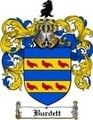 Thumbnail Burdett Family Crest  Burdett Coat of Arms
