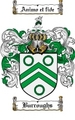 Thumbnail Burroughs Family Crest  Burroughs Coat of Arms
