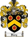 Thumbnail Bury Family Crest Bury Coat of Arms Digital Download