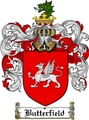 Thumbnail Butterfield Family Crest  Butterfield Coat of Arms
