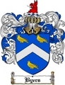 Thumbnail Byers Family Crest  Byers Coat of Arms