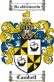 Thumbnail Cambell Family Crest  Cambell Coat of Arms