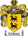 Thumbnail Cardenas Family Crest  Cardenas Coat of Arms