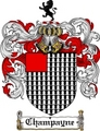 Thumbnail Champayne Family Crest  Champayne Coat of Arms
