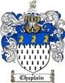 Thumbnail Chaplain Family Crest  Chaplain Coat of Arms