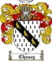 Thumbnail Cheney Family Crest  Cheney Coat of Arms