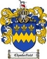 Thumbnail Chesterfield Family Crest Chesterfield Coat of Arms Digital Download