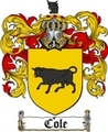 Thumbnail Cole Family Crest / Cole Coat of Arms
