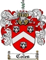 Thumbnail Coles Family Crest  Coles Coat of Arms