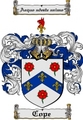 Thumbnail Cope Family Crest  Cope Coat of Arms