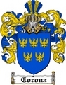 Thumbnail Corona Family Crest  Corona Coat of Arms