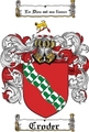 Thumbnail Croder Family Crest  Croder Coat of Arms