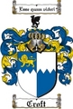 Thumbnail Croft Family Crest  Croft Coat of Arms